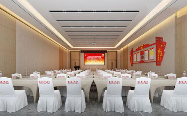 山東青島醫(yī)院會議室孔木吸音板工程 山東青島醫(yī)院會議室孔木吸音板工程